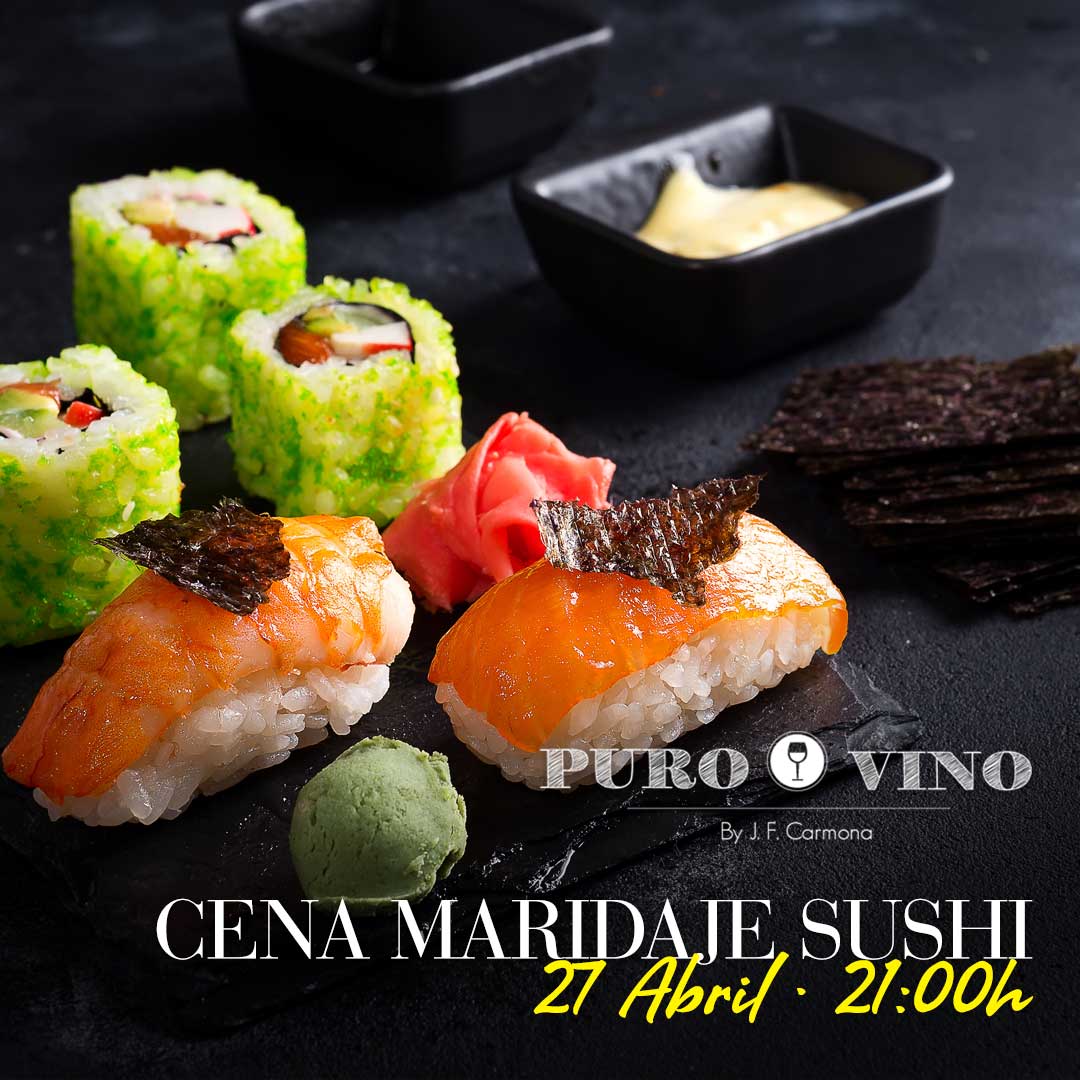 Cena Maridaje Sushi